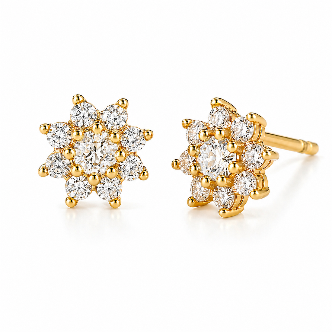 Pendientes margarita.