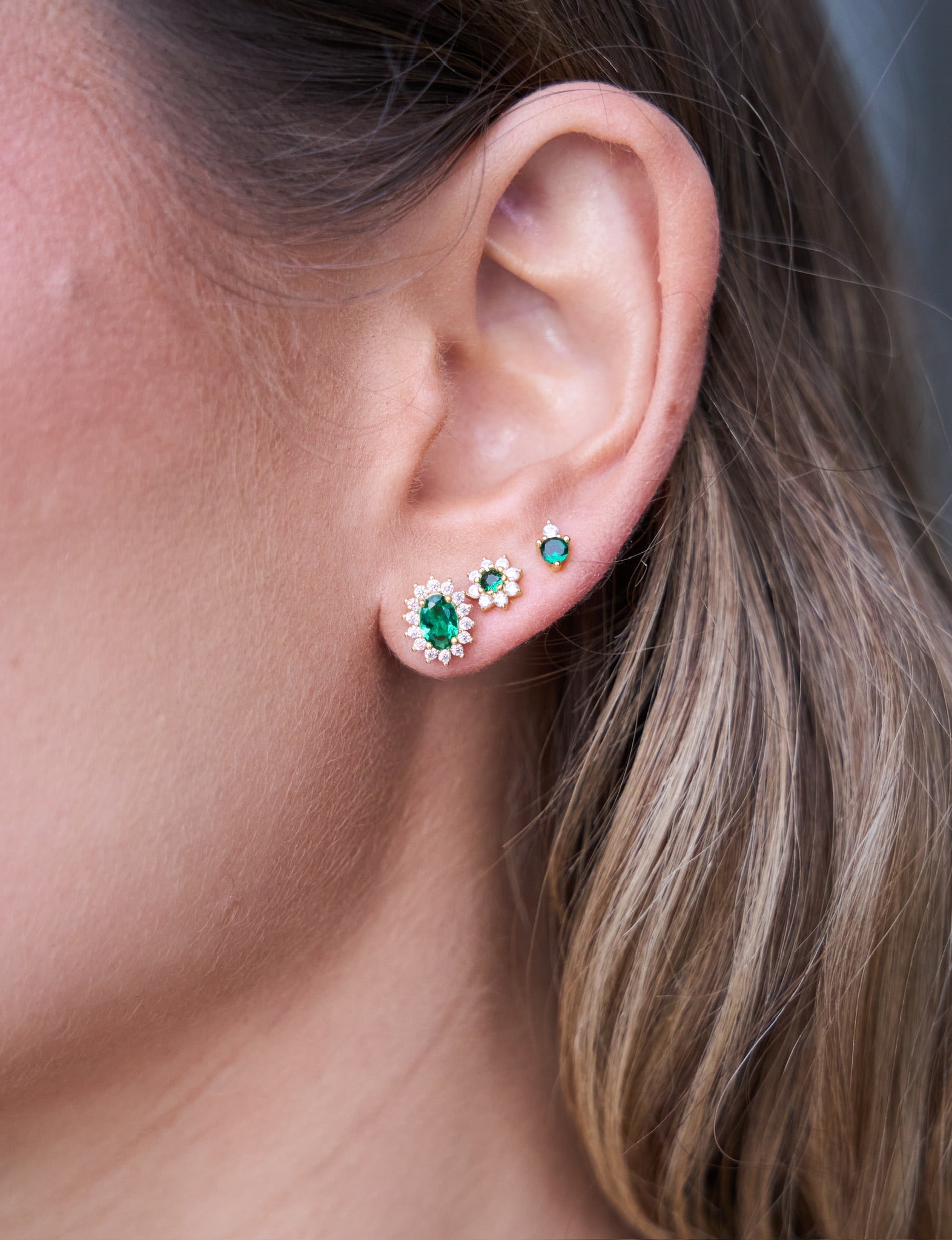 Pendientes margarita.