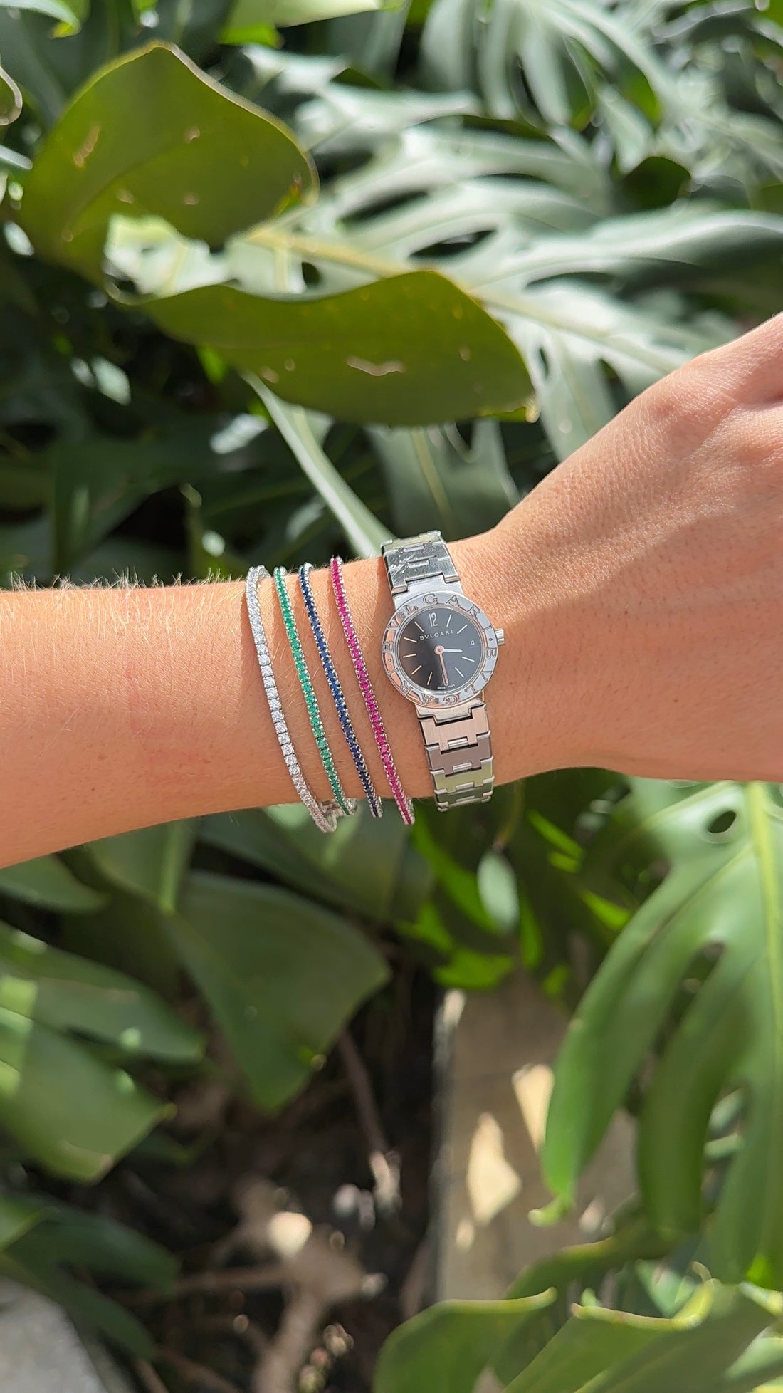Pulsera tenis circones.