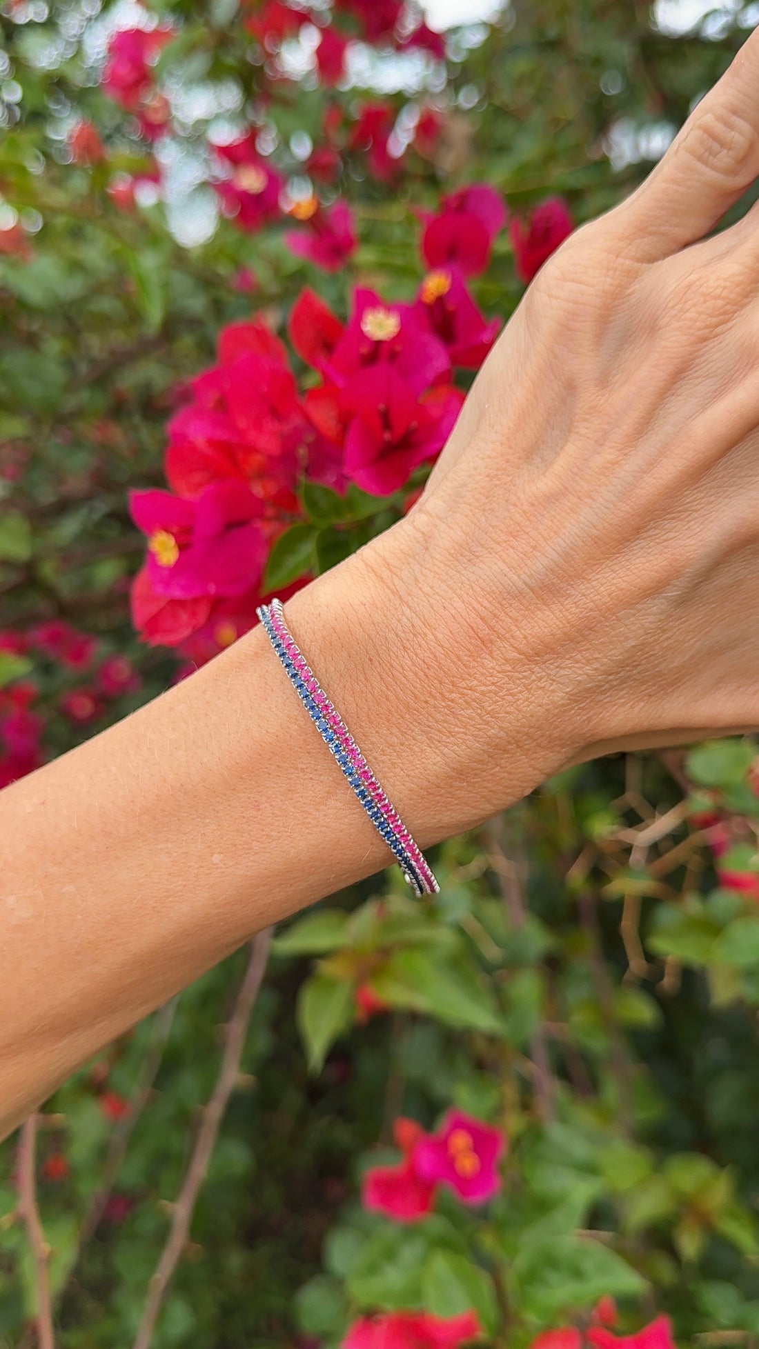 Pulsera tenis circones.
