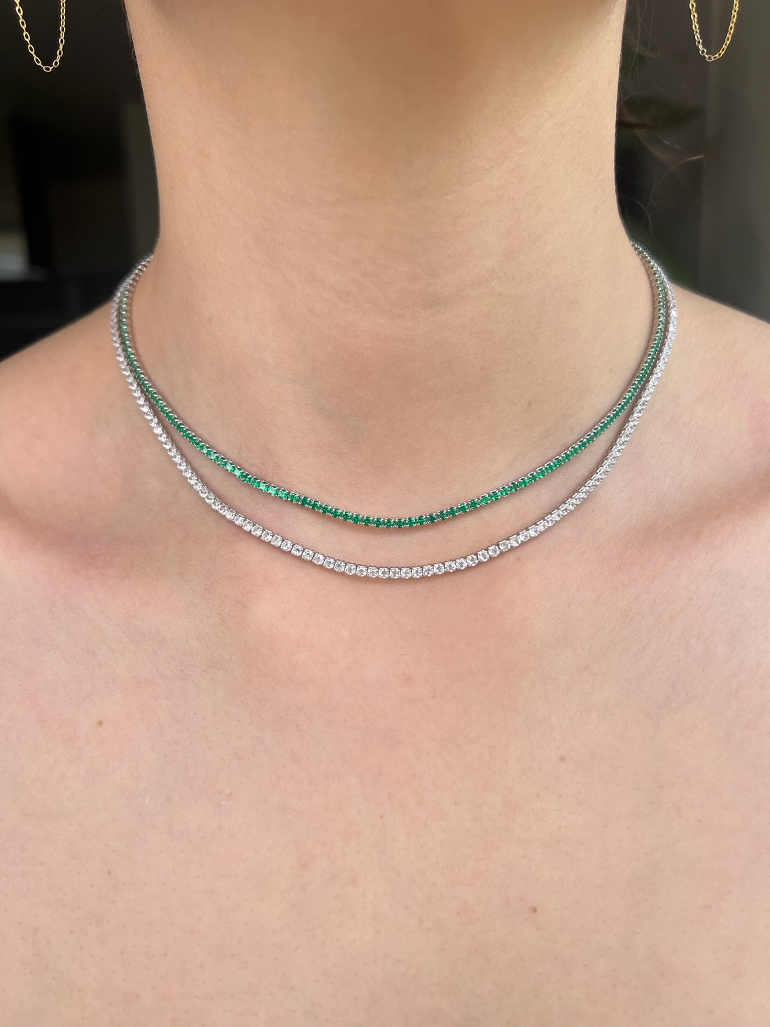 Choker tenis circones.