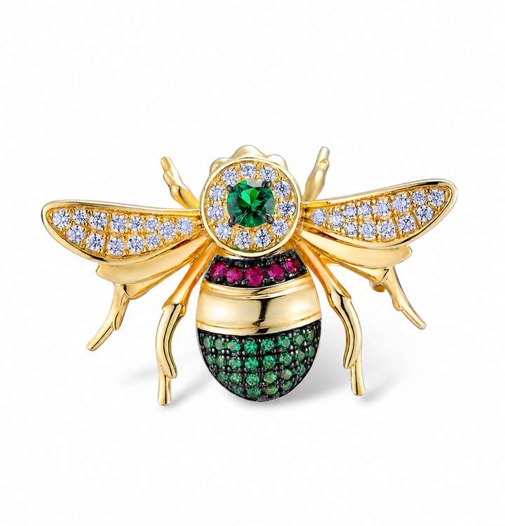 Broche abeja.