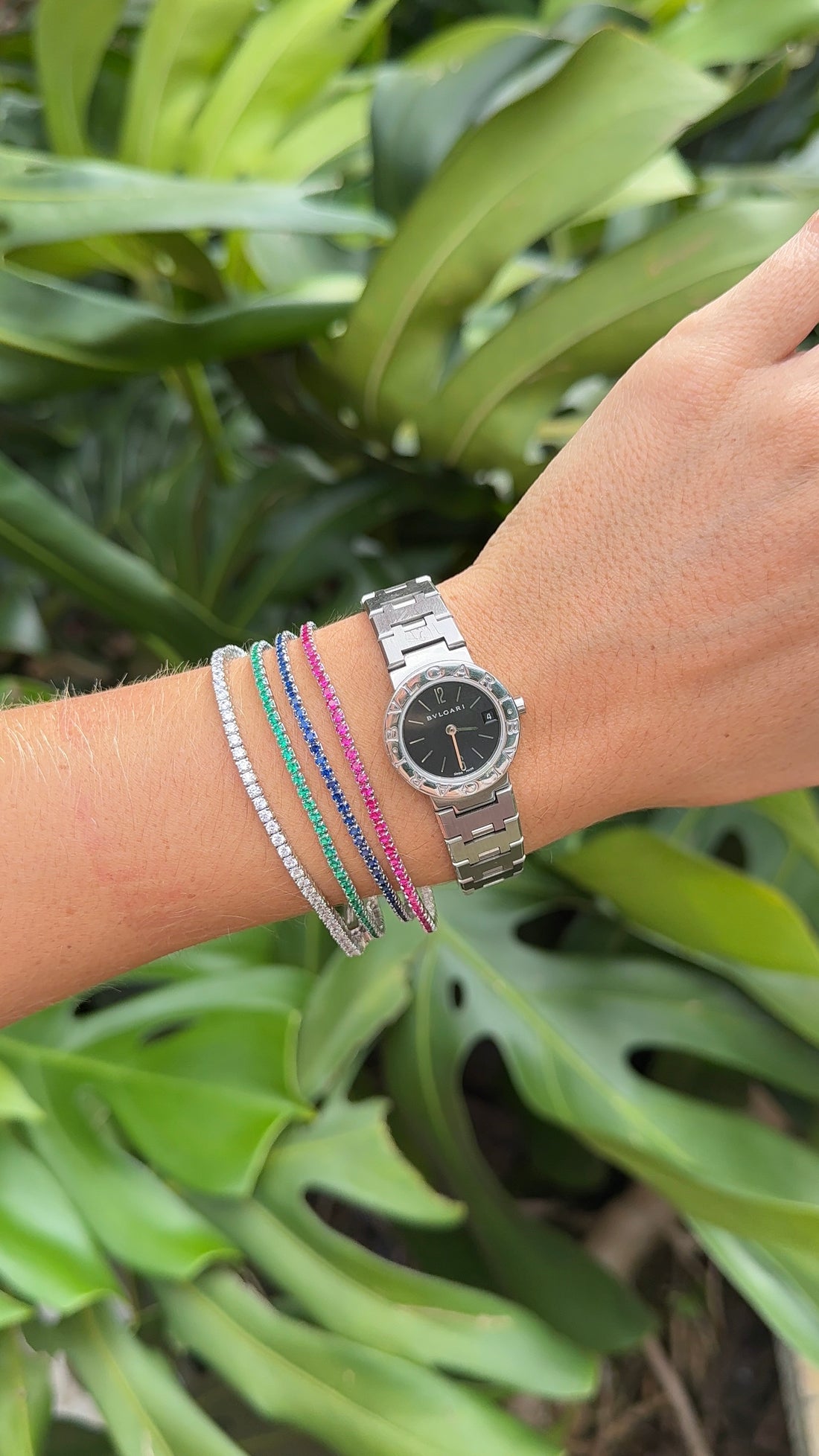 Pulsera tenis circones.