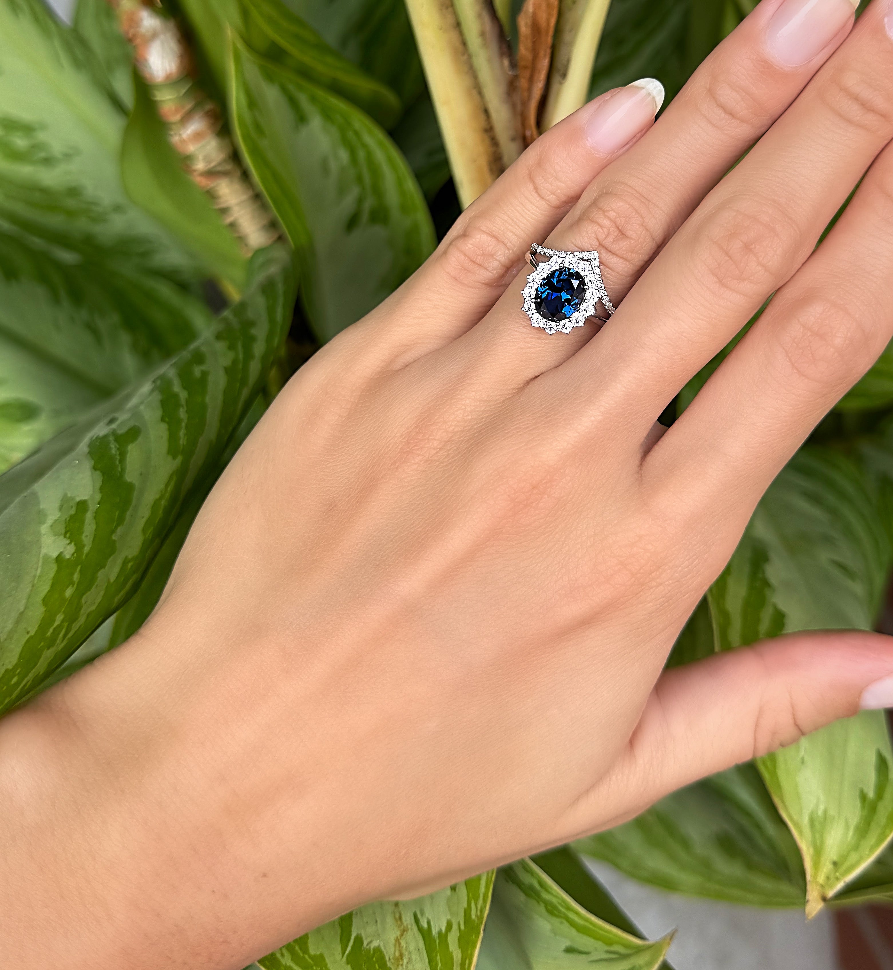 Anillo princesa Diana Zafiro.