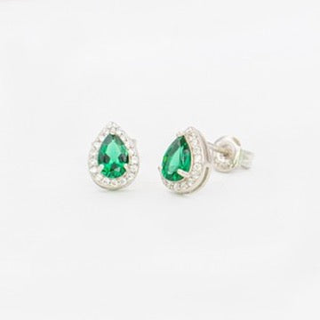 Set halo gota esmeralda.