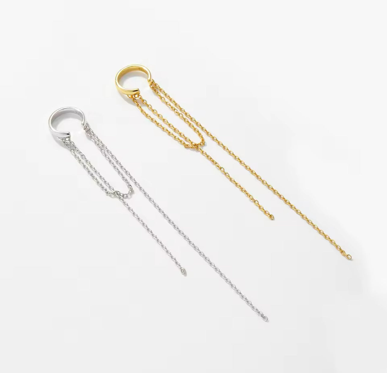 Earcuff cadenas pequeño.