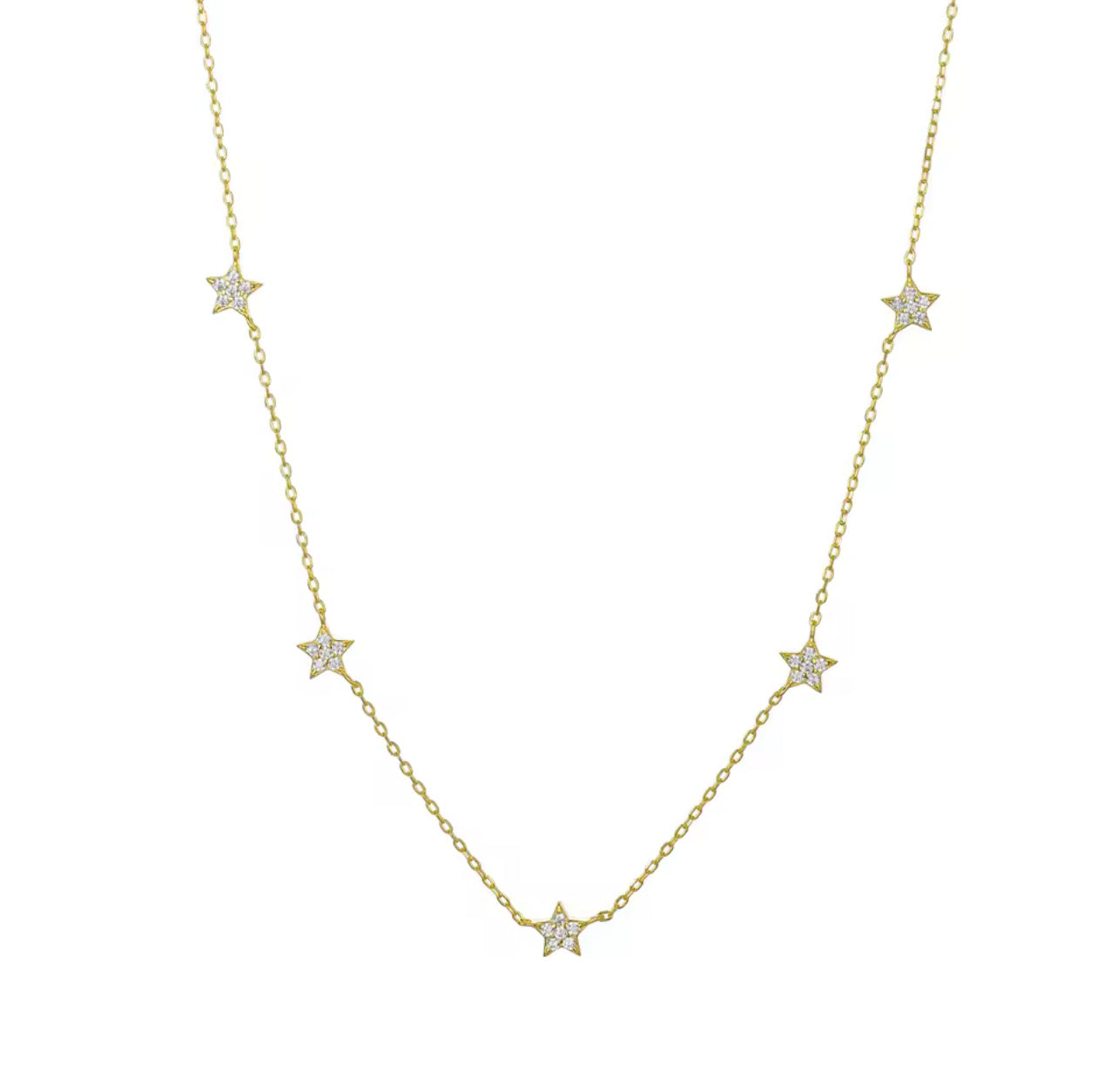 Collar estrellas.