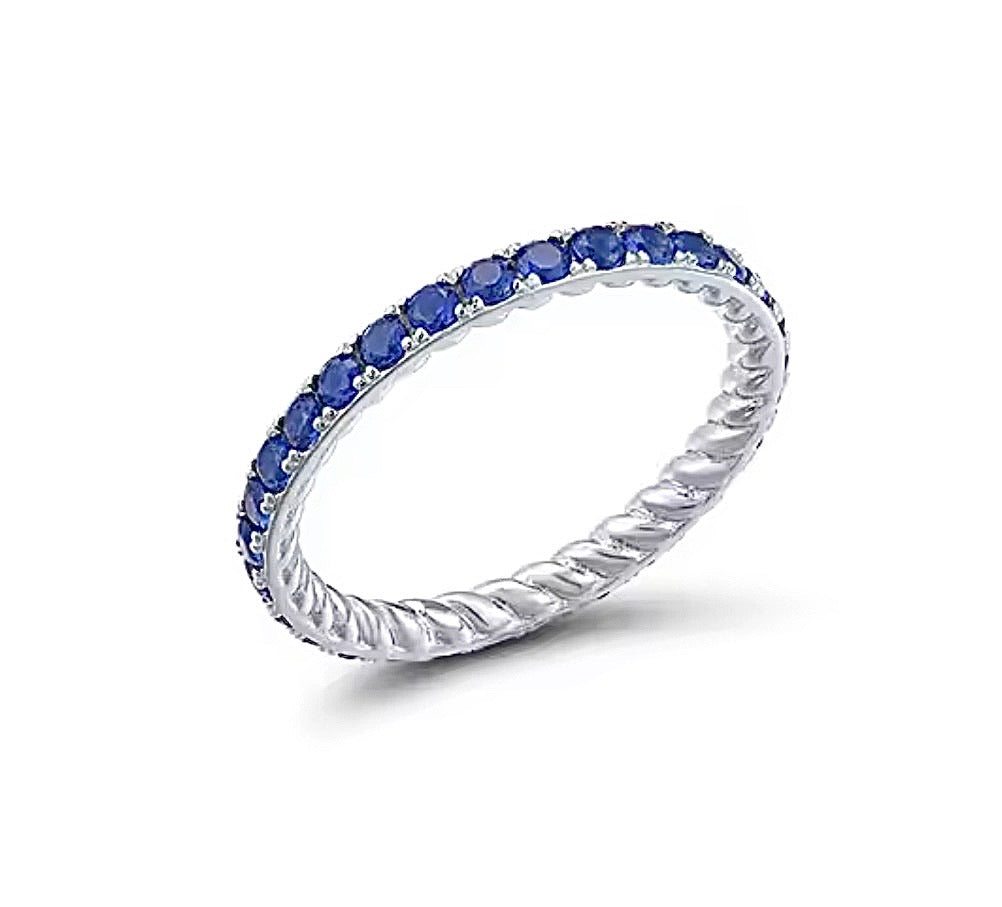 Anillo cintillo circones