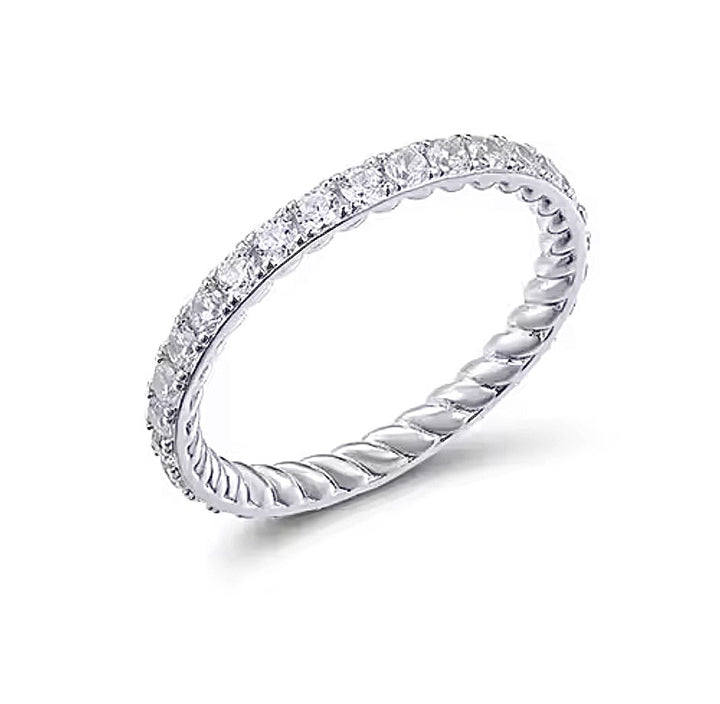 Anillo cintillo circones