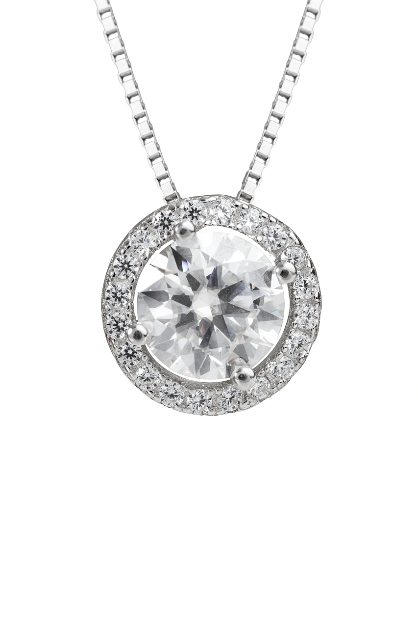 Set halo moissanita.