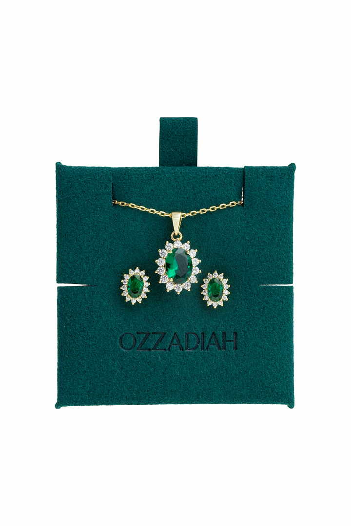 Set princesa diana esmeralda.