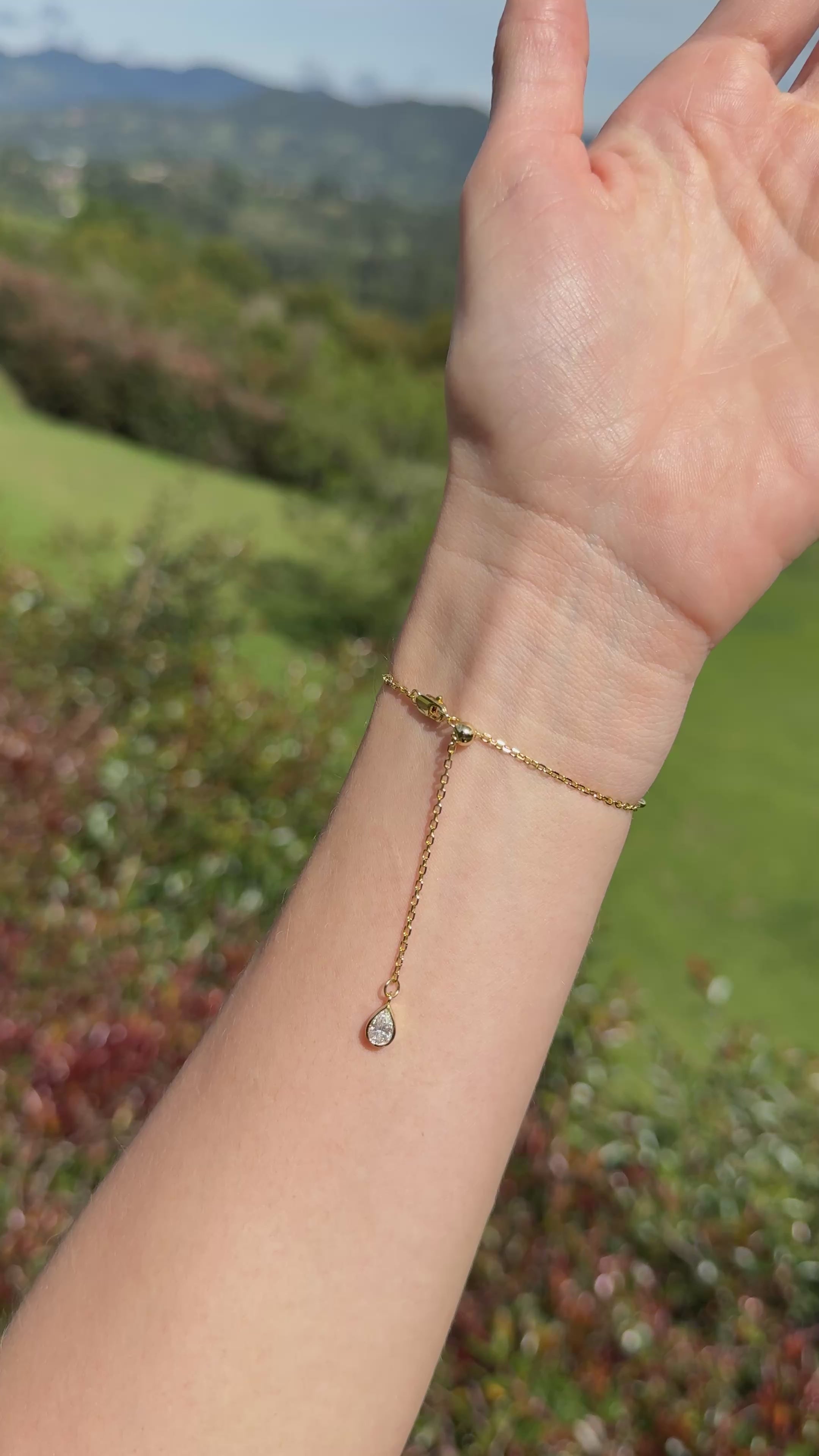 Pulsera Marquesa moissanita.