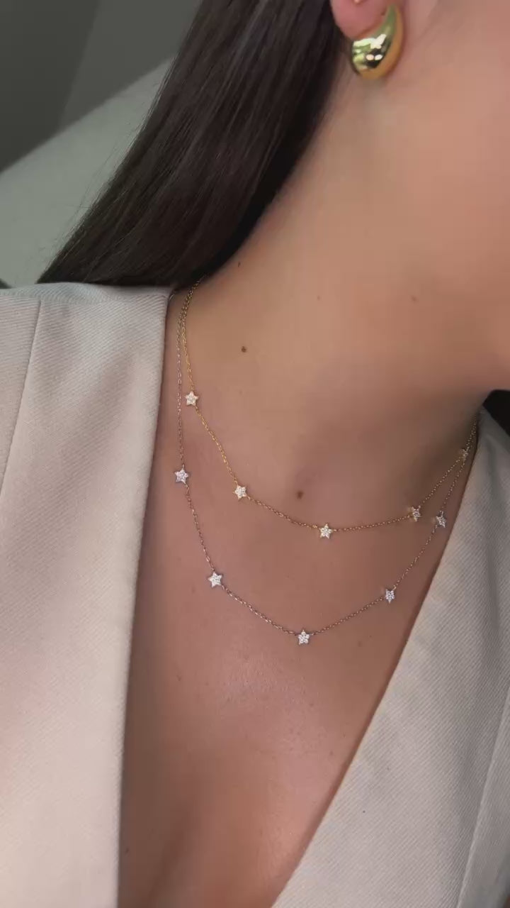 Collar estrellas.