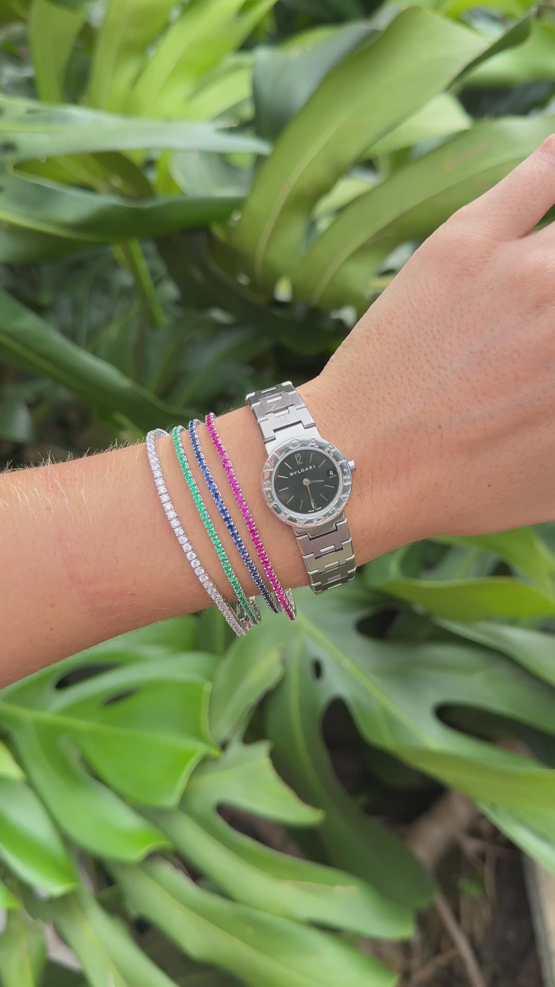 Pulsera tenis circones.